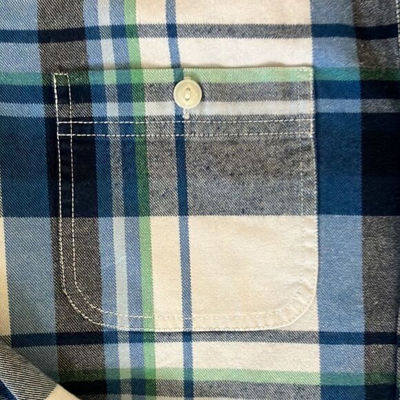 GAP M Unisex Loose Fit Shacket Plaid Jacket - Picture 6 of 13